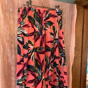 Floral PJ Pants, Hello Mello stretch waist, size S/M. Excellent condition